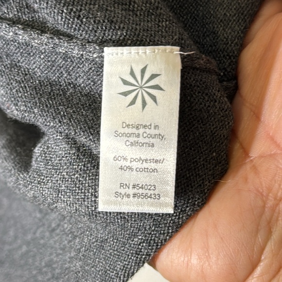 Athleta Charcoal grey Azalia knit dress X-Small - Picture 6 of 9